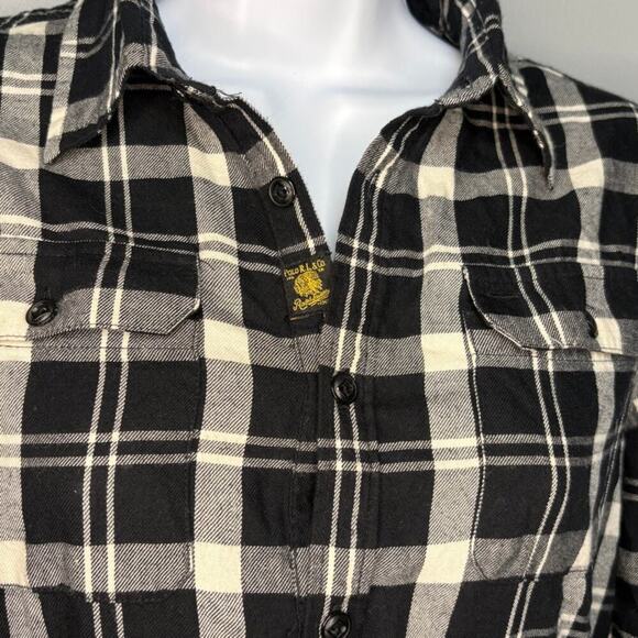 Polo Ralph Lauren Long Sleeve Plaid Flannel Shirt Dress Girls Sz 16 - Picture 3 of 6